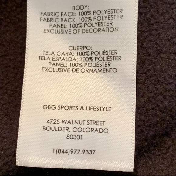 Spyder Men's Outbound 1/2 Zip Gray Pull Over Jacket / Sweater sz L - Picture 15 of 15